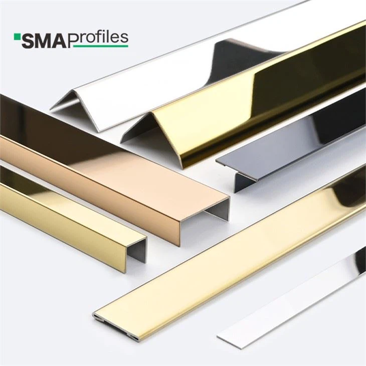 Strixxi dekorattivi tal-Azzar Stainless
