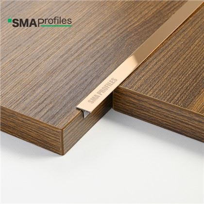 Rose Gold Stainless Steel T Profil